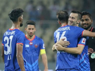 FC Goa controlled proceedings in both halves against Jamshedpur FC. Twitter/@IndSuperLeague