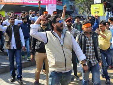 Padmaavat row: Karni Sena denies role in stone pelting on Gurugram school bus, calls it a 'plot created by politicians'