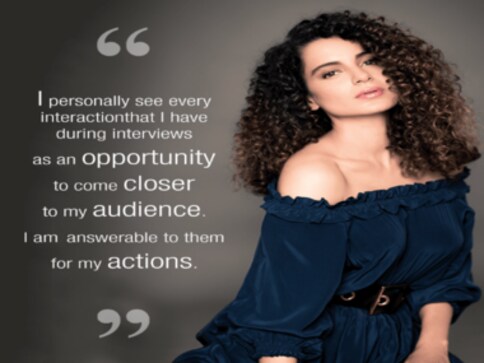 Kangana Ranaut epitomises grace, strength of character and progressive attitude in her latest interview Kangana Ranaut epitomises grace, strength of character and progressive attitude in her latest interview