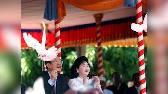 Cambodian premier Hun Sen leads massive rally in Phnom Penh to mark fall of Khmer Rouge regime