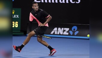 Australian Open 2018: Well-behaved Nick Kyrgios keeps emotions in check to get past Jo-Wilfried Tsonga