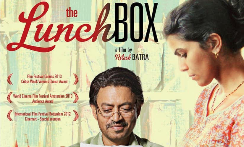 Poster for The Lunchbox/Image from Twitter.