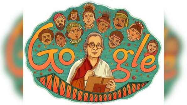 Google Doodle commemorates Mahasweta Devi on her 92nd birthday