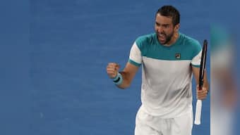 Davis Cup: Marin Cilic thrashes Kazakhstan's Mikhail Kukushkin to take Croatia into semi-finals