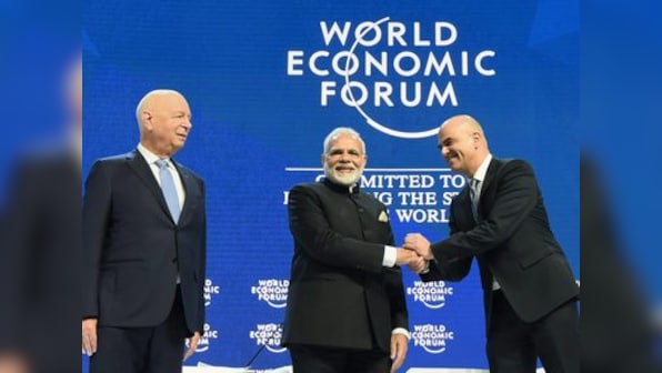 Narendra Modi debuts at WEF: PM hits out at protectionism in Davos speech, says terrorism and climate change grave threats