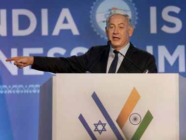 Benjamin Netanyahu meets corporate leaders in Mumbai, calls India-Israel ties 'partnership made in heaven' Benjamin Netanyahu meets corporate leaders in Mumbai, calls India-Israel ties 'partnership made in heaven'