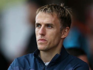 File photo of Phil Neville. Reuters