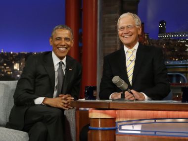 Barack Obama to be the first guest on David Letterman's new Netflix talk show Barack Obama to be the first guest on David Letterman's new Netflix talk show