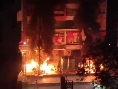 Anti-Padmaavat protesters unleash violence in Ahmedabad: Malls vandalised, vehicles burnt ahead of Karni Sena chiefs visit