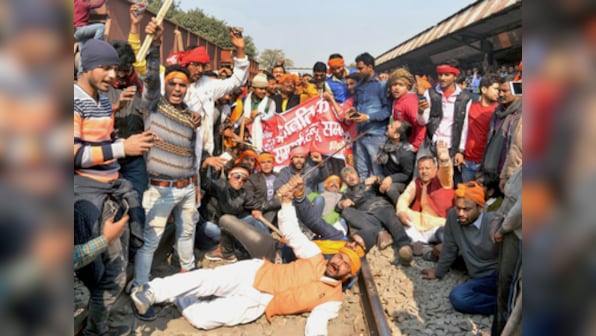 Padmaavat screened across country amid tight security; BJP's Suraj Pal Amu, Karni Sena leader detained
