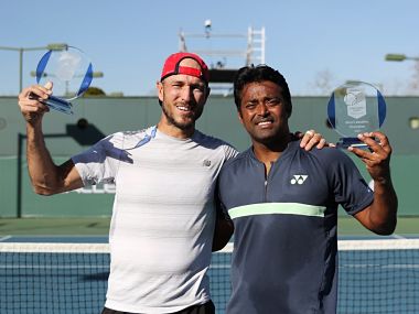 Leander Paes wins 25th ATP Challenger doubles title at Newport Beach with James Cerretani Leander Paes wins 25th ATP Challenger doubles title at Newport Beach with James Cerretani