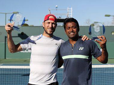 Leander Paes wins 25th ATP Challenger doubles title at Newport Beach with James Cerretani