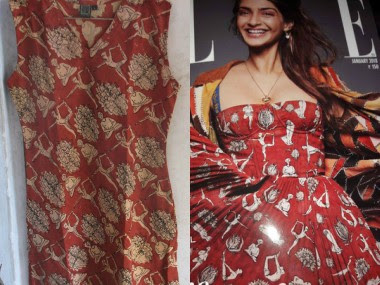 Dior accused of plagiarising design created by Indian brand after Sonam Kapoor wears it on Elle India's cover Dior accused of plagiarising design created by Indian brand after Sonam Kapoor wears it on Elle India's cover
