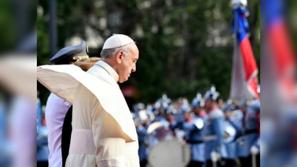 Pope Francis expresses 'pain and shame' over church sex abuse scandal in Chile, begs forgiveness
