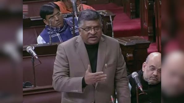 Congress' stand on triple talaq bill was driven by vote bank politics, not gender justice, says Ravi Shankar Prasad