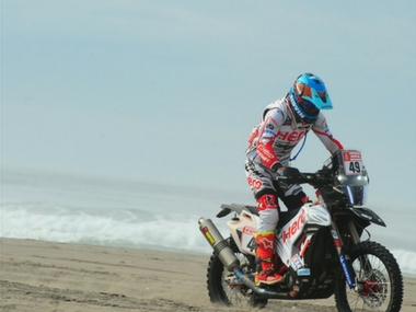 Dakar Rally 2018: India's CS Santosh placed 40 after stage seven, Oriol Mena finishes in 17th position Dakar Rally 2018: India's CS Santosh placed 40 after stage seven, Oriol Mena finishes in 17th position