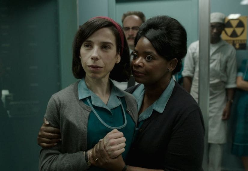 Sally Hawkins (L) and Octavia Spencer in The Shape of Water. Fox Searchlight Pictures