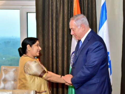 Sushma Swaraj calls on Benjamin Netanyahu, discusses India-Israel strategic ties, counter-terrorism co-operation Sushma Swaraj calls on Benjamin Netanyahu, discusses India-Israel strategic ties, counter-terrorism co-operation