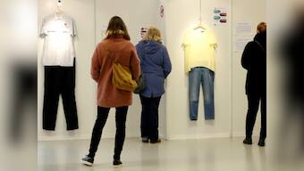 'What were you wearing': Brussels exhibition recreates rape survivor's outfits to end victim blaming
