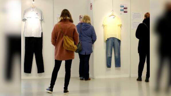 'What were you wearing': Brussels exhibition recreates rape survivor's outfits to end victim blaming