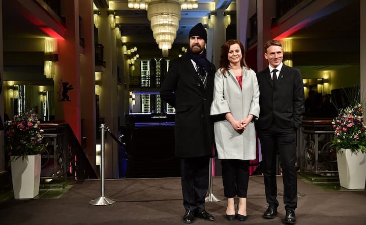 Berlin Film Festival 2018: Emily Watson, Rupert Everett arrive at The Happy Prince premiere