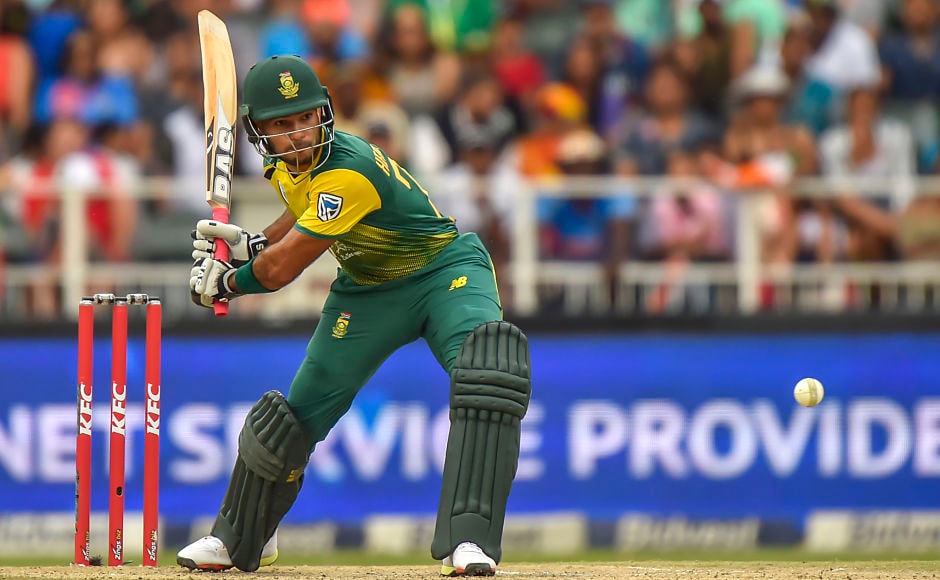 South Africa's opener Reeza Hendricks gave India a real scare with his innings of 70 off 50 balls before he was holed out in the 18th over. AFP South Africa's opener Reeza Hendricks gave India a real scare with his innings of 70 off 50 balls before he was holed out in the 18th over. AFP