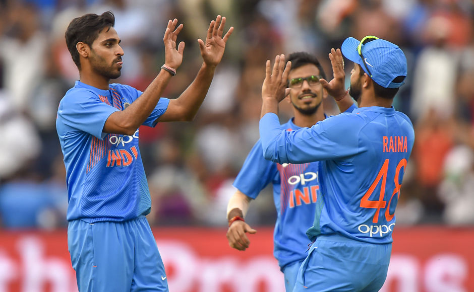 Bhuvneshwar Kumar shone with the ball, becoming only the second Indian to bag a 5-wicket haul in T20Is. Unsurprisingly he was adjudged the Man of the Match. AFP Bhuvneshwar Kumar shone with the ball, becoming only the second Indian to bag a 5-wicket haul in T20Is. Unsurprisingly he was adjudged the Man of the Match. AFP