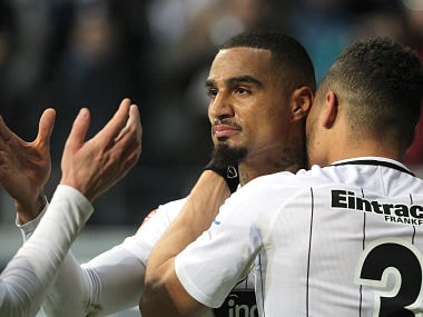 Bundesliga: Eintracht Frankfurt beat RB Leipzig in match overshadowed by protests against Monday night fixtures