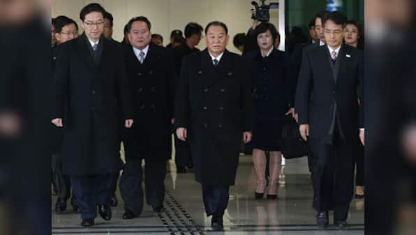Winter Olympics 2018: North Korean delegation led by blacklisted general Kim Yong Chol arrives in South