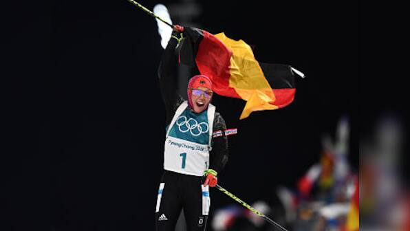 Winter Olympics 2018: Laura Dahlmeier braves adverse conditions to win 2nd gold medal in biathlon