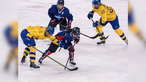 Winter Olympics 2018: Unified Korea ice hockey team crash out of Games with 8-0 defeat to Sweden