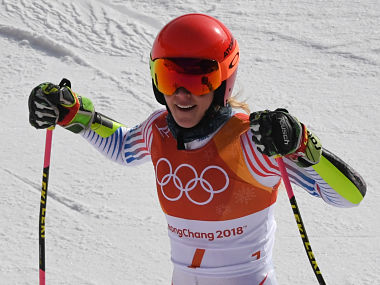 Winter Olympics 2018: USA's Mikaela Shiffrin beats Ragnhild Mowinckel by 0.39 seconds to win giant slalom gold Winter Olympics 2018: USA's Mikaela Shiffrin beats Ragnhild Mowinckel by 0.39 seconds to win giant slalom gold