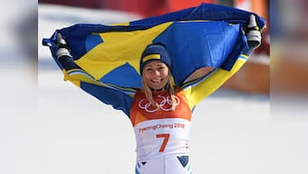Winter Olympics 2018: Frida Hansdotter breaks jinx to win slalom gold; Mikaela Shiffrin misses out on medal