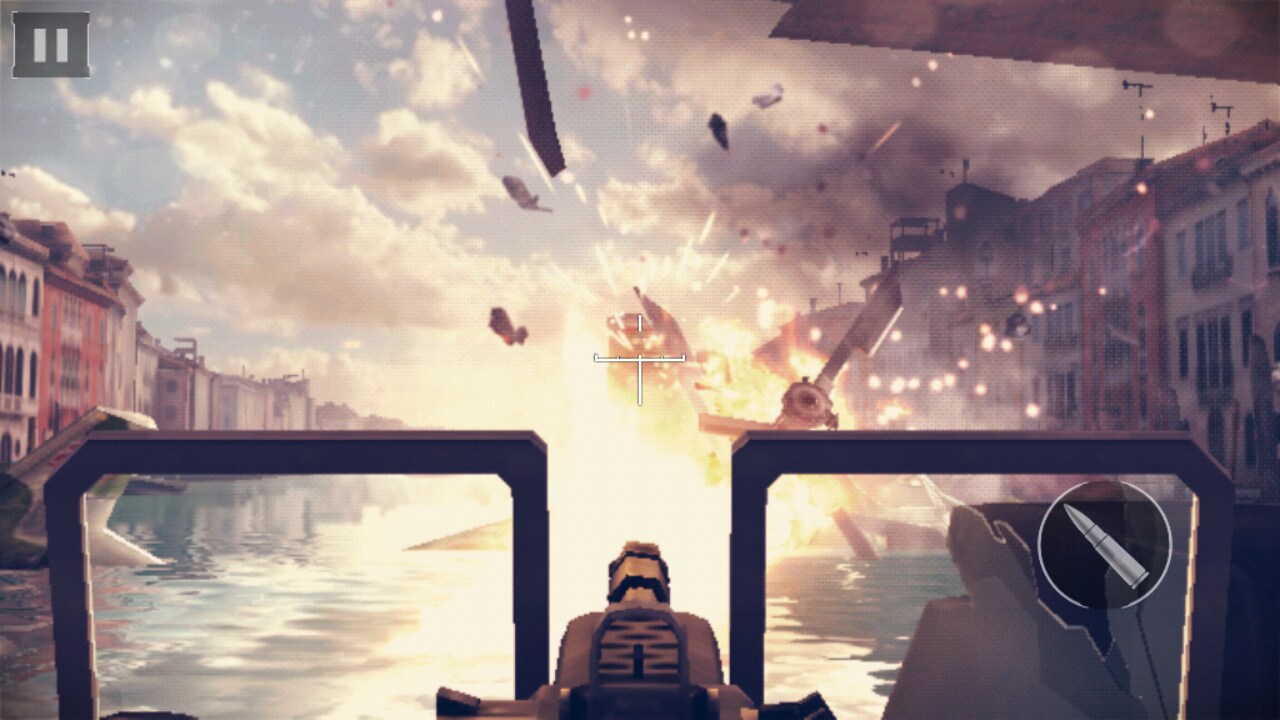 While playing Modern Combat 5