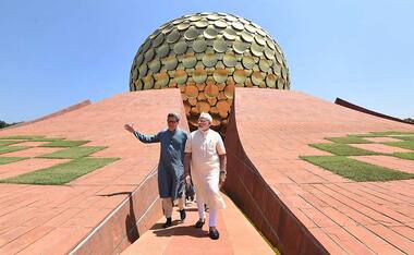 Narendra Modi in Puducherry: PM visits Matri Mandir in Auroville, calls India 'spiritual destination' for the world