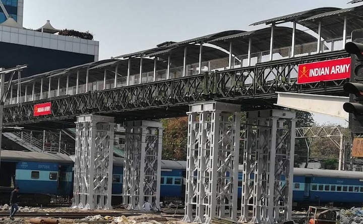 Months after Elphinstone Road stampede, Piyush Goyal and Devendra Fadnavis inaugurate three FOBs built by Indian Army