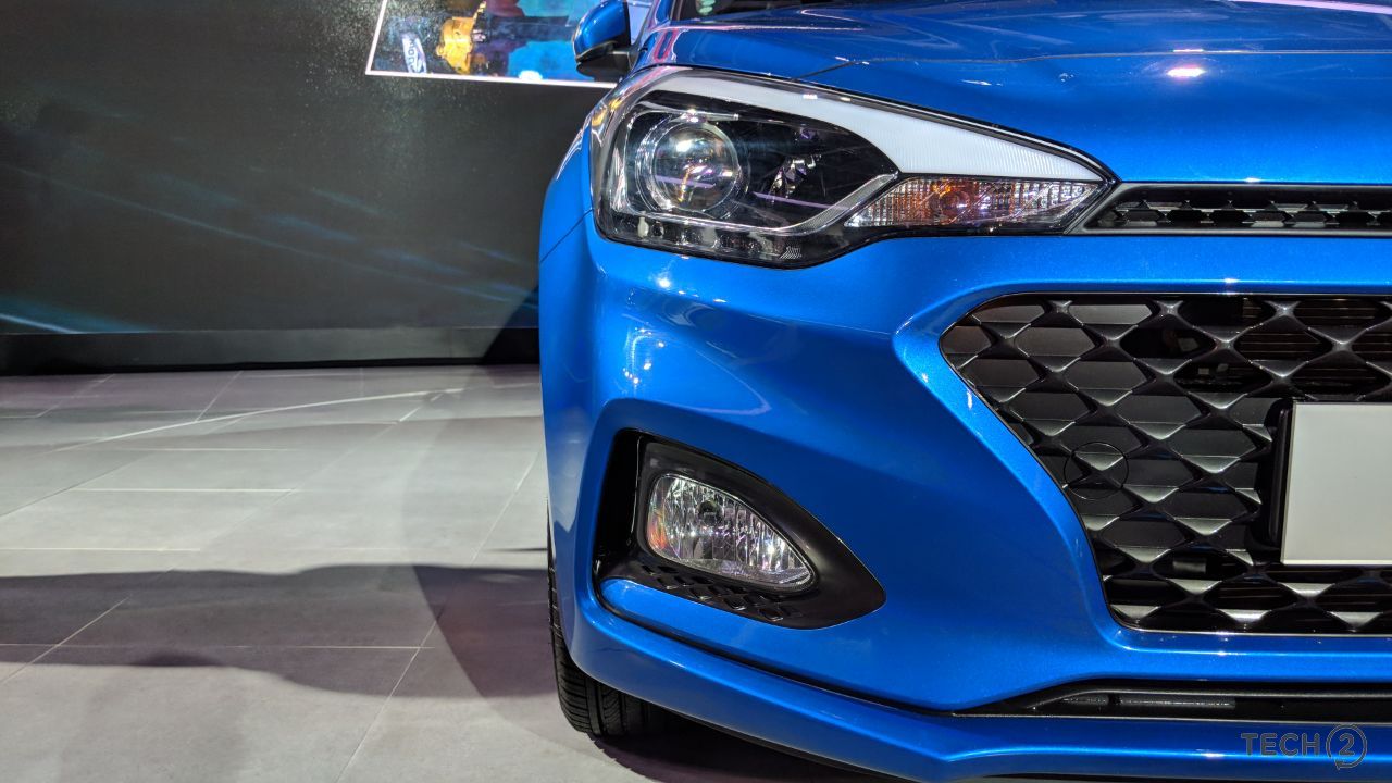 2018 Hyundai Elite i20 at the Auto Expo 2018