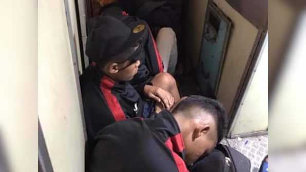 Aizawl FC U-15 team forced to travel on floor of train after club fails to get confirmed tickets