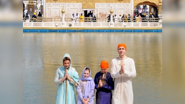 Justin Trudeau in India: Canadian PM visits Golden Temple, holds one-to-one meet with Amarinder Singh in Amritsar