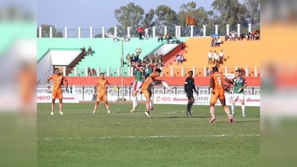 I-League 2017-18: Dipanda Dicka's brace helps Mohun Bagan win thriller to dent NEROCA FC's title hopes