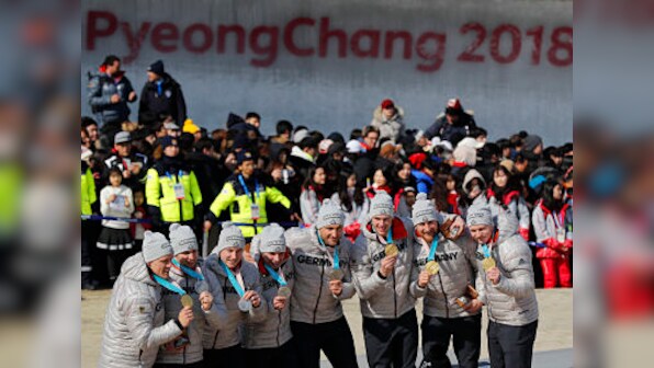 Winter Olympics 2018: Germany continue bobsled dominance with gold and silver in men's four-man event
