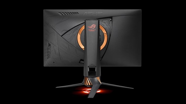The rear of the monitor is actually quite beautiful. Image: ASUS