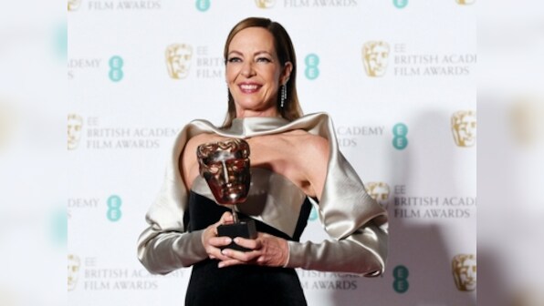 Allison Janney wears gown by India-born fashion designer Bibhu Mohapatra at BAFTA red carpet