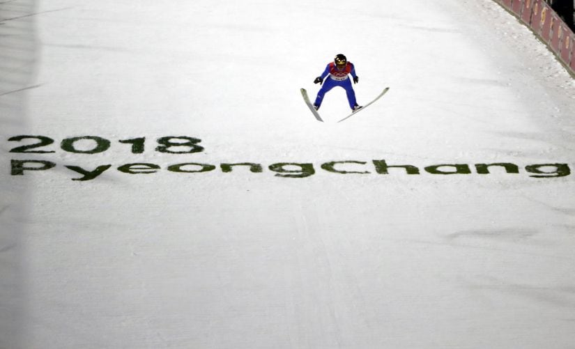 Alpensia Ski Jumping Centre in South Korea. Reuters