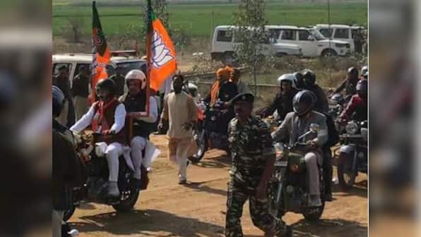 Amit Shah's Jind bike rally as it happened: BJP chief says party will form governments in two more states