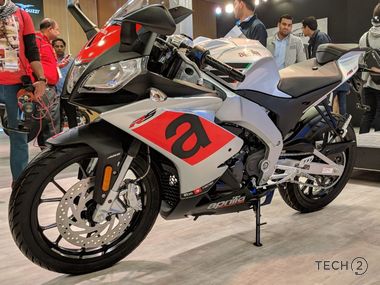 Auto Expo 2018: Aprilia SR 125 scooter launched at Rs 63,310 along with the unveiling of Tuono, RS150 and Storm Auto Expo 2018: Aprilia SR 125 scooter launched at Rs 63,310 along with the unveiling of Tuono, RS150 and Storm