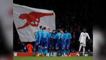 Europa League: Arsenal suffer shock defeat at home but move into last-16 on aggregate; Serie A leaders Napoli ousted