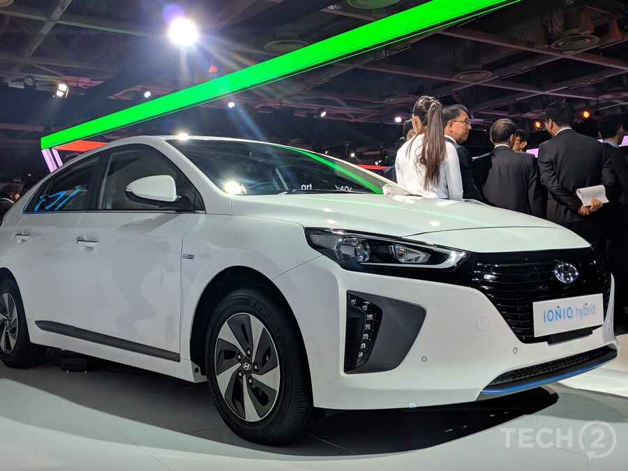 Auto Expo 2018: Here Is What The Hyundai Ioniq Hybrid Looks Like In The 