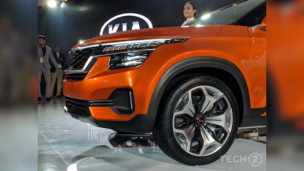 Auto Expo 2018: Here is the Kia SP Concept SUV in all its glory