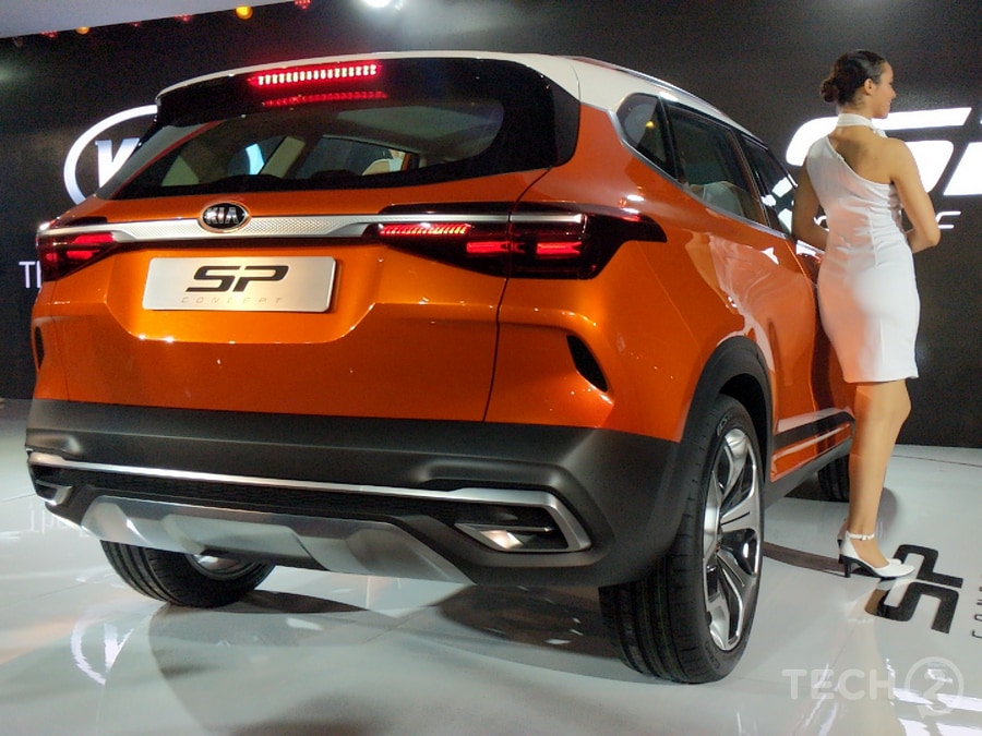 The new concept vehicle is an SUV and is said to enter production soon with an india-specific variant entering production in 2019. Image: tech2/Ankit Vengurlekar The new concept vehicle is an SUV and is said to enter production soon with an india-specific variant entering production in 2019. Image: tech2/Ankit Vengurlekar